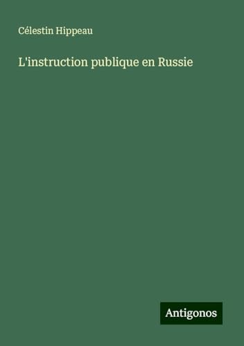 L'instruction publique en Russie