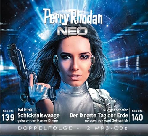 Perry Rhodan NEO MP3 Doppel-CD Folgen 139 + 140: Schicksalswaage / Der längste Tag der Erde