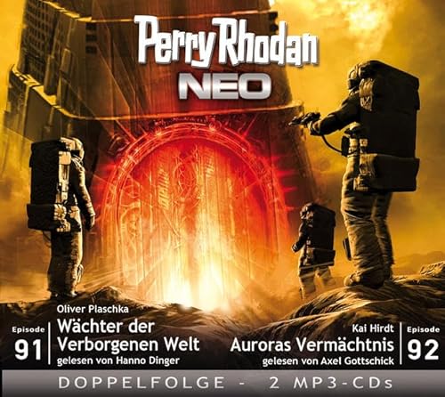 Perry Rhodan NEO MP3 Doppel-CD Folgen 91 + 92: Wächter der verborgenen Welten; Auroras Vermächtnis