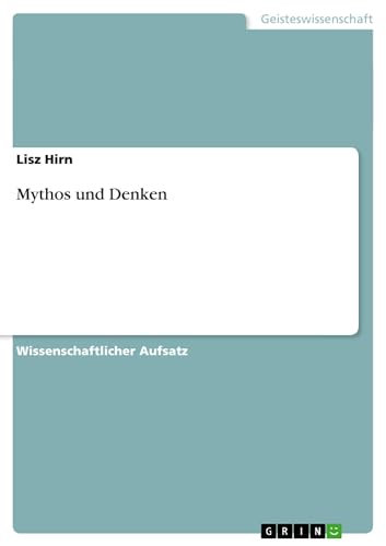Mythos und Denken