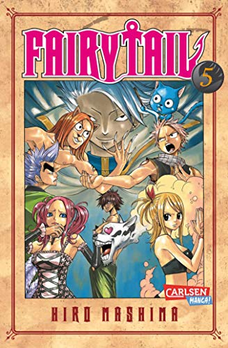 Fairy Tail 5: Wilde Manga-Fantasy-Abenteuer der berühmtesten Magiergilde der Welt