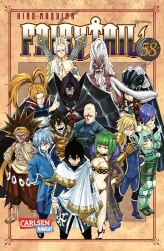 Fairy Tail 58: Spannende Fantasy-Abenteuer der berühmtesten Magiergilde der Welt von CARLSEN MANGA