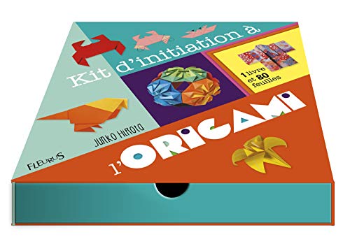 Kit d'initiation à l'origami: 1 livre et 80 feuilles von Fleurus