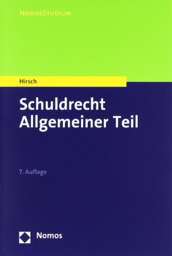 Schuldrecht Allgemeiner Teil