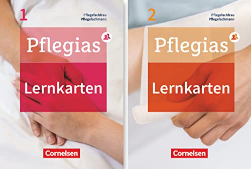 Pflegias - Generalistische Pflegeausbildung - Zu allen Bänden: Lernkarten zu Pflegias Band 1 und Band 2 - Lernkarten als Paket