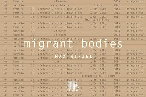 Migrant bodies. Ediz. illustrata (Portfolio) von Portfolio
