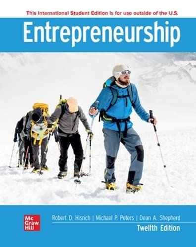 Entrepreneurship ISE von McGraw-Hill Education