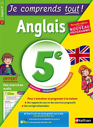 Je comprends tout ! Anglais 5E von NATHAN