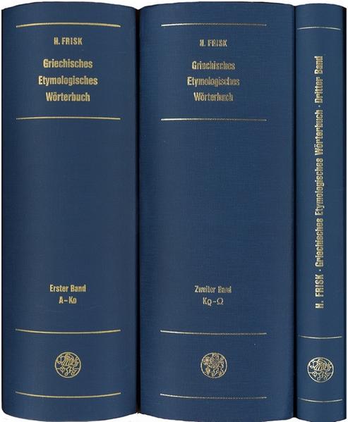 Griechisches Etymologisches Wörterbuch von Universitätsverlag Winter