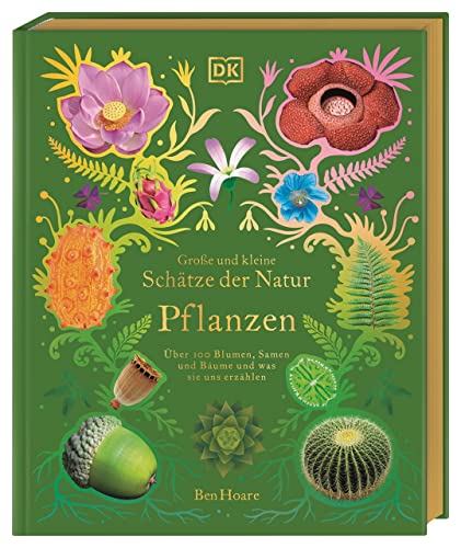 Große und kleine Schätze der Natur. Pflanzen: Über 100 Blumen, Samen und Bäume und was sie uns erzählen. Hochwertig ausgestattet mit Goldfolie und Goldschnitt. Für Kinder ab 8 Jahren von Dorling Kindersley Verlag