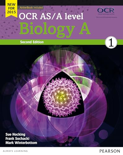 OCR AS/A level Biology A Student Book 1 + ActiveBook (OCR GCE Science 2015) von Pearson Education