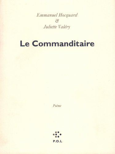 Le Commanditaire: Poème