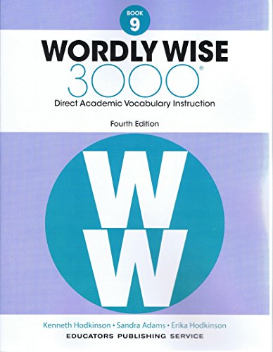 Wordly Wise, Book 9: 3000 Direct Academic Vocabulary Instruction