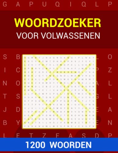 Woordzoeker voor Volwassenen: woordzoeker puzzel met grote letters voor volwassenen, senioren en tieners met antwoorden. von Independently published