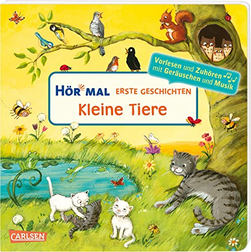 Hör mal (Soundbuch): Erste Geschichten: Kleine Tiere: 1-Minuten-Geschichten zum Vorlesen mit Extrasound zur Einstimmung und zum Nachwirkenlassen