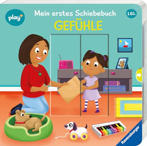 Ravensburger Play+ Mein erstes Schiebebuch: Gefühle
