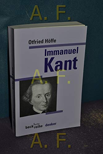 Immanuel Kant Immanuel Kant