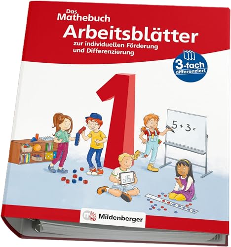Das Mathebuch 1 Neubearbeitung – Arbeitsblätter zur individuellen Förderung und Differenzierung (Das Mathebuch 1 - Neubearbeitung 2021) von Mildenberger Verlag GmbH