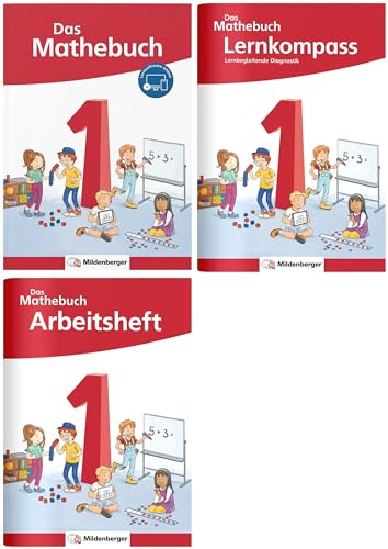 Paket – Das Mathebuch 1 Neubearbeitung (Das Mathebuch 1 - Neubearbeitung 2021) von Mildenberger Verlag GmbH