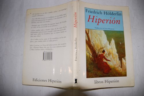 Hiperión o El eremita en Grecia : novela (Libros Hiperión, Band 1)