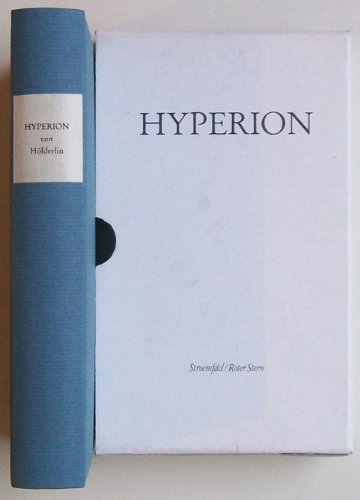 Hyperion oder der Eremit in Griechenland Hyperion oder der Eremit in Griechenland