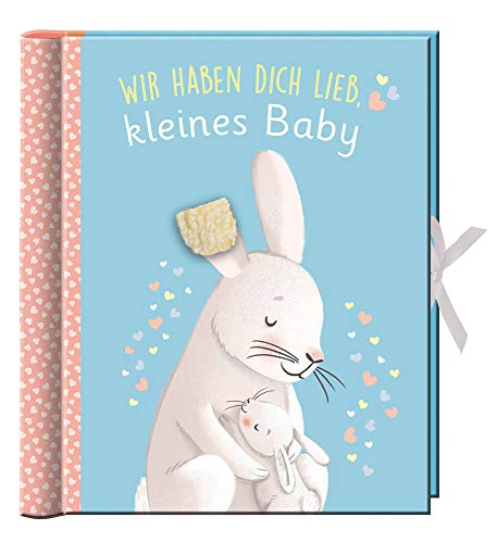Wir haben dich lieb, kleines Baby: Erinnerungsalbum, Baby-Album für Junge oder Mädchen, mit vielen Einstecktaschen und Extras von ULLMANN MEDIEN