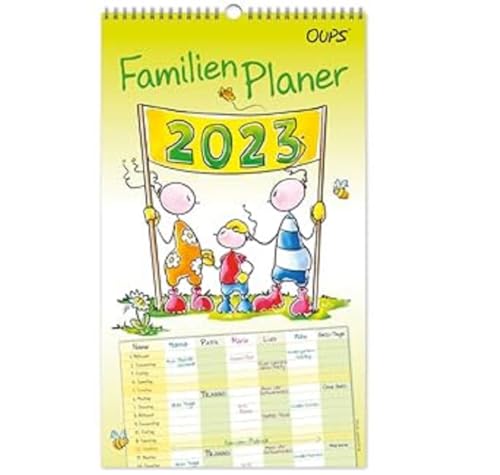 Oups Familienplaner 2023: Mit liebenswerten Gedanken vom kleinen Herzensbotschafter Oups Oups Familienplaner 2023: Mit liebenswerten Gedanken vom kleinen Herzensbotschafter Oups
