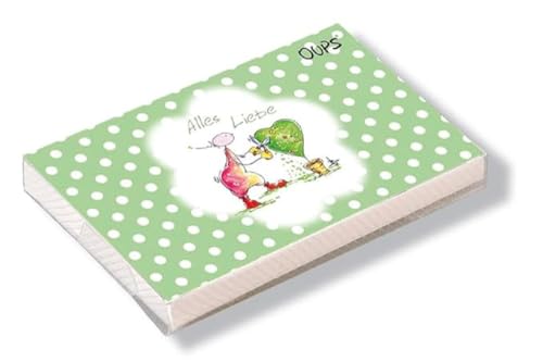 Oups Kärtchebox Grün: Alles Liebe Oups Kärtchebox Grün: Alles Liebe