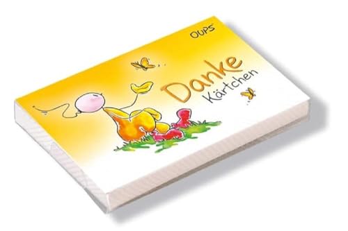 Oups Kärtchenbox: Danke Kärtchen Oups Kärtchenbox: Danke Kärtchen von werteArt Verlag