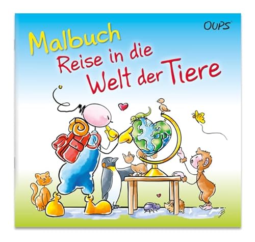 Oups Malbuch - Reise in die Welt der Tiere von werteArt Verlag