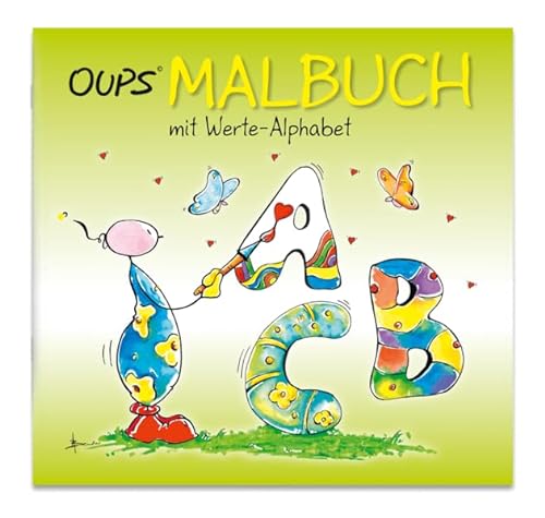 Oups Malbuch mit Werte-Alphabet von werteArt Verlag