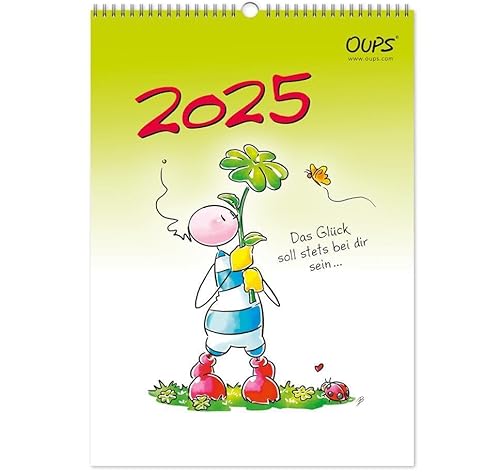 Wandkalender 2025: Das Glück soll stets bei dir sein...