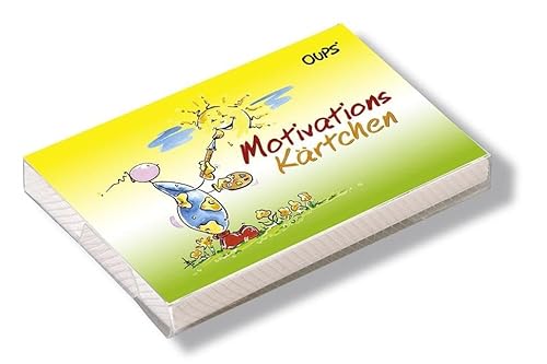 Oups Kärtchenbox: Motivations Kärtchen