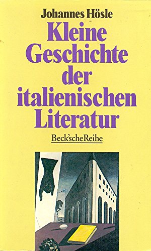 Kleine Geschichte der italienischen Literatur