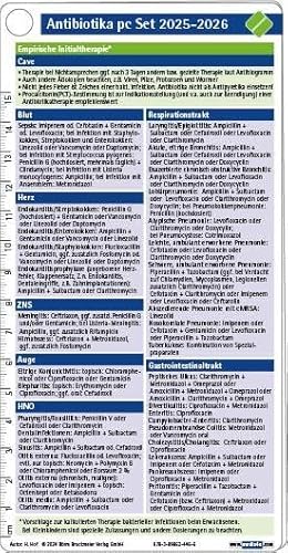 Antibiotika pc Set 2025-2026 (pocketcards) von Boerm Bruckmeier