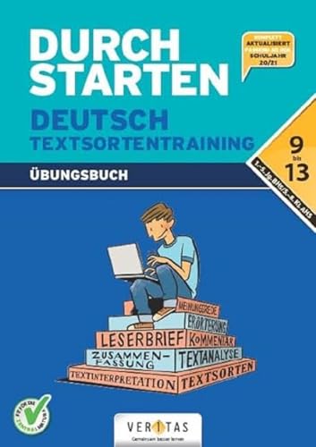 Durchstarten - Deutsch - Neubearbeitung - 9.-13. Schuljahr: Textsortentraining Übungsbuch von Cornelsen Verlag GmbH