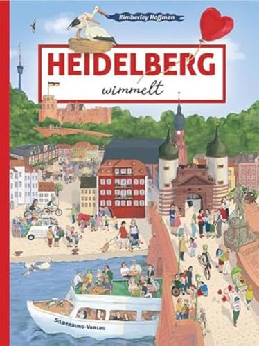 Heidelberg wimmelt: Suchen und Entdecken. Ein Bilderbuch für Kinder ab 3 Jahren. (Silberburg Wimmelbuch)