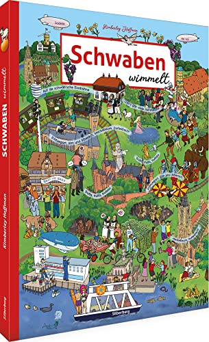 Wimmelbuch – Schwaben wimmelt: Liebevolle Zeichnungen garantieren großen Wimmelspaß für die ganze Familie. Ein Bilderbuch für Kinder ab 3 Jahren.: ... Kinder ab 2 Jahren. (Silberburg Wimmelbuch) Wimmelbuch – Schwaben wimmelt: Liebevolle Zeichnungen garantieren großen Wimmelspaß für die ganze Familie. Ein Bilderbuch für Kinder ab 3 Jahren.: ... Kinder ab 2 Jahren. (Silberburg Wimmelbuch)