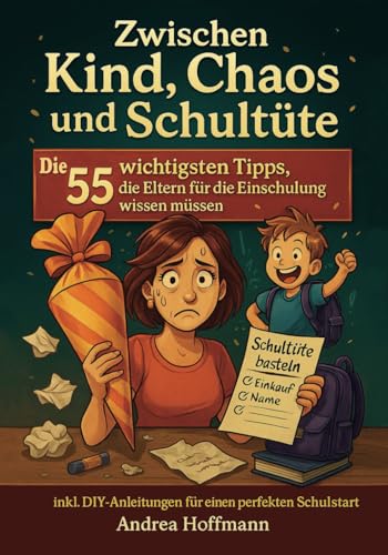 Zwischen Kind, Chaos und Schultüte: Die 55 wichtigsten Tipps, die Eltern für die Einschulung wissen müssen | inkl. DIY-Anleitungen für einen perfekten Schulstart von Impuls Verlag