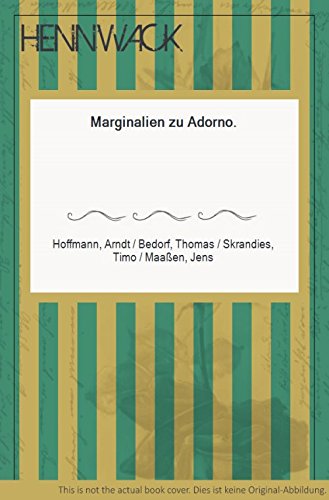 Marginalien zu Adorno