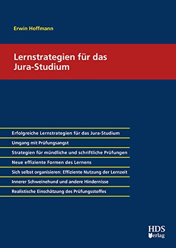 Lernstrategien für das Jura-Studium von HDS-Verlag