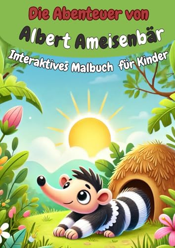 Die Abenteuer von Albert Ameisenbär: Interaktives Malbuch für Kinder von Independently published