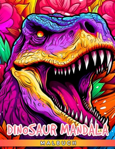 Dinosaur Mandala Malbuch: Entspannendes Geschenk für Erwachsene: Dinosaurier-Malvorlagen mit komplexen Mandala-Designs, die einfach zu colorieren sind. Ideal für Scherz- oder Wichtelgeschenke. Dinosaur Mandala Malbuch: Entspannendes Geschenk für Erwachsene: Dinosaurier-Malvorlagen mit komplexen Mandala-Designs, die einfach zu colorieren sind. Ideal für Scherz- oder Wichtelgeschenke. von Independently published