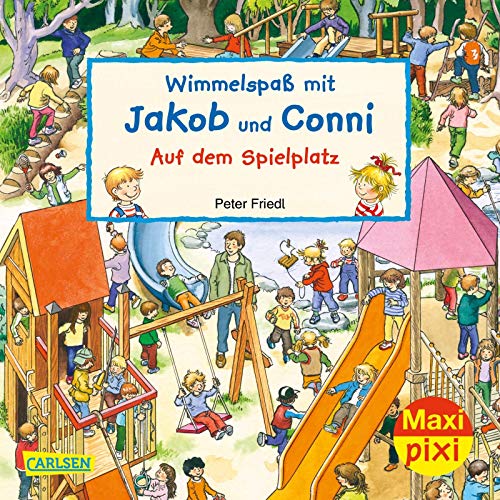 Maxi Pixi 320: Wimmelspaß mit Jakob und Conni: Auf dem Spielplatz (320)