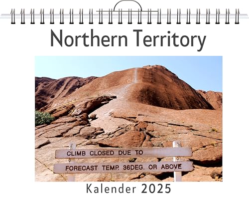 Northern Territory - (Wandkalender 2025, Kalender DIN A4 quer, Monatskalender im Querformat mit Kalendarium, das perfekte Geschenk) von FlipFlop