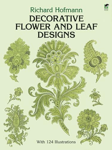 Decorative Flower and Leaf Designs (Dover Design Library) von Dover Publications