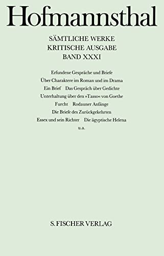 Erfundene Gespräche und Briefe Erfundene Gespräche und Briefe