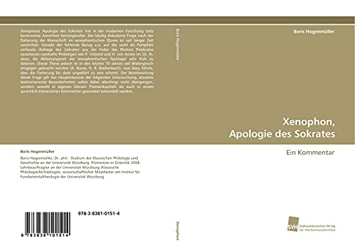 Xenophon, Apologie des Sokrates: Ein Kommentar