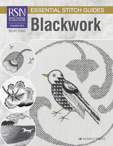 Blackwork: Large Format Edition (RSN Essential Stitch Guides)
