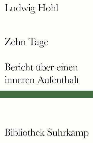 Zehn Tage / Bericht über einen inneren Aufenthalt (Bibliothek Suhrkamp)